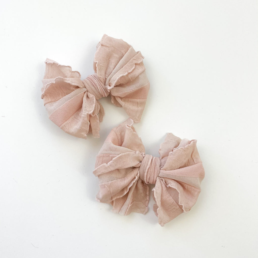 Ruffled Clips and Piggy sets